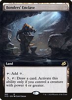 Bonders' Enclave (IKO-363) - rare: (Extended Art)