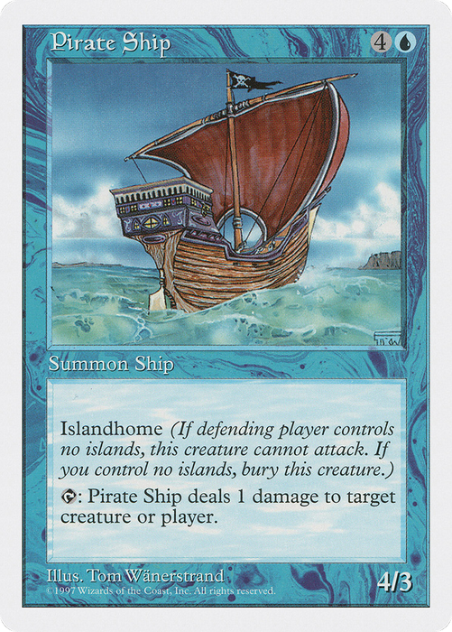 Pirate Ship (5ED-109) - rare
