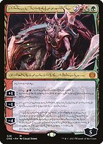 Lukka, Bound to Ruin (ONE-328) - mythic: (Showcase) - Foil