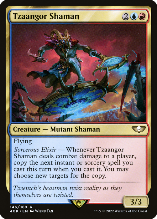 Tzaangor Shaman (40K-146) - rare