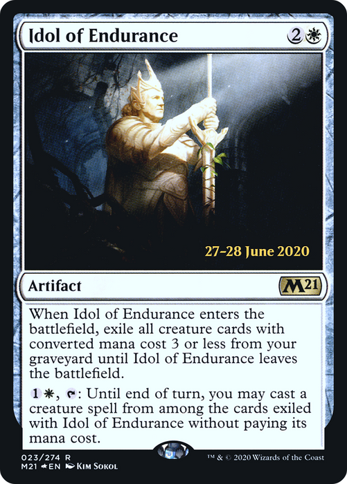 Idol of Endurance (PRE-23S) - rare - Foil