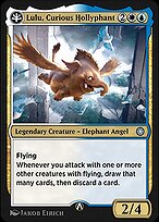 Lulu, Curious Hollyphant (HBG-03U) - uncommon