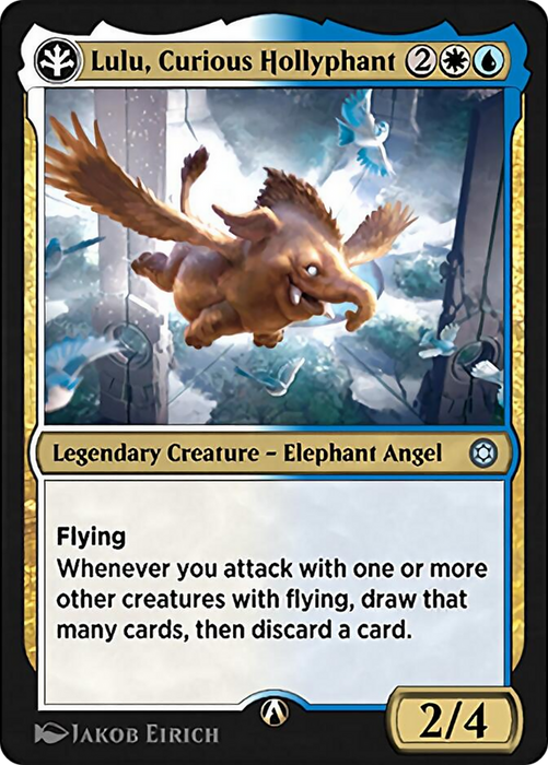 Lulu, Curious Hollyphant (HBG-03U) - uncommon