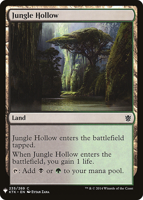 Jungle Hollow (LIST-KTK-235) - common