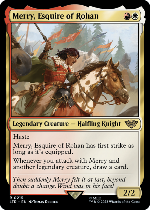 Merry, Esquire of Rohan (LTR-215) - rare