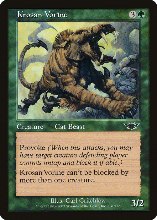 Krosan Vorine (LGN-131) - common - Foil