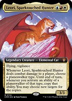 Leori, Sparktouched Hunter (CMM-774) - mythic: (Extended Art)
