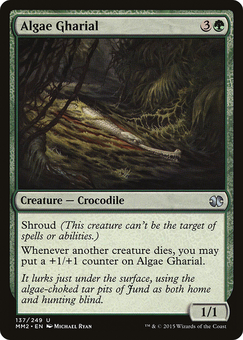 Algae Gharial (MM2-137) - uncommon - Foil