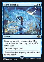 Flare of Denial (PRE-62S) - rare - Foil