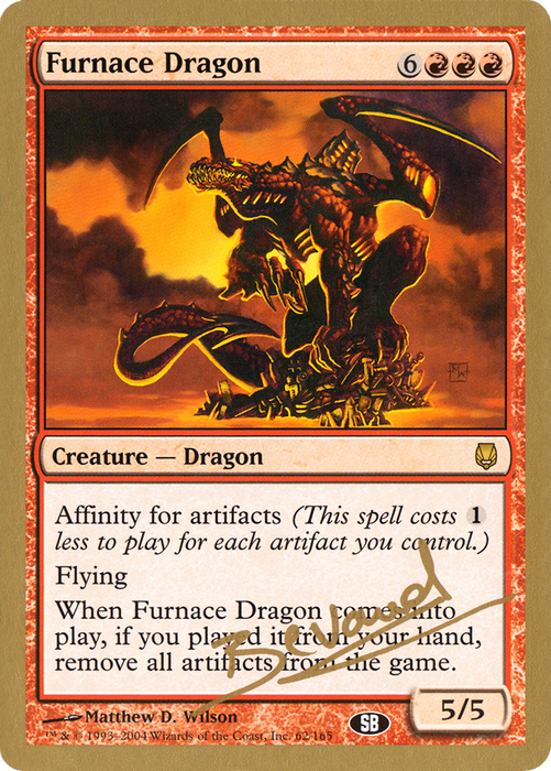 Furnace Dragon (WCD-MB62SB) - rare