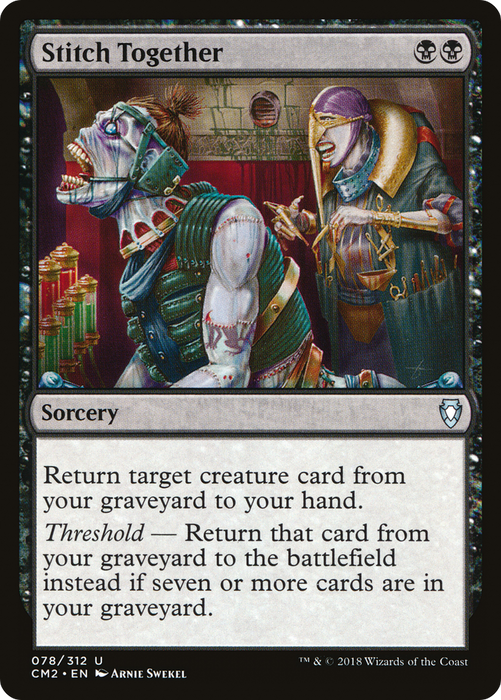 Stitch Together (CM2-078) - uncommon