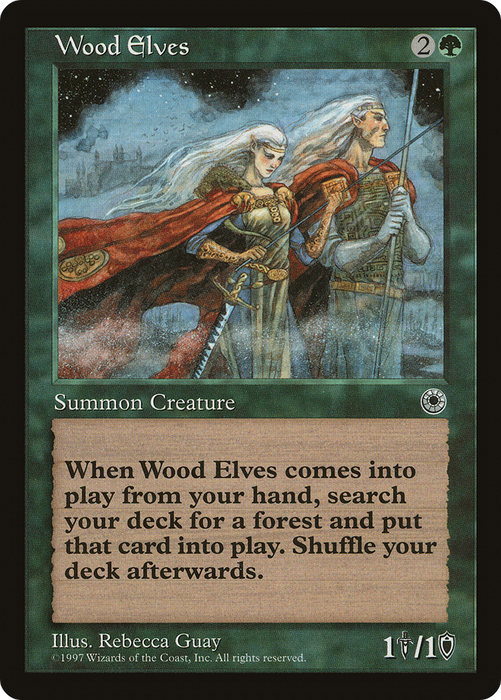 Wood Elves (POR-195) - rare