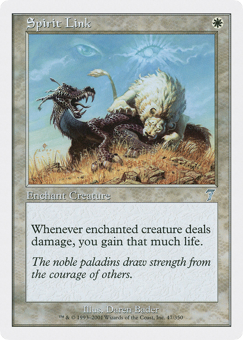 Spirit Link (7ED-047) - uncommon