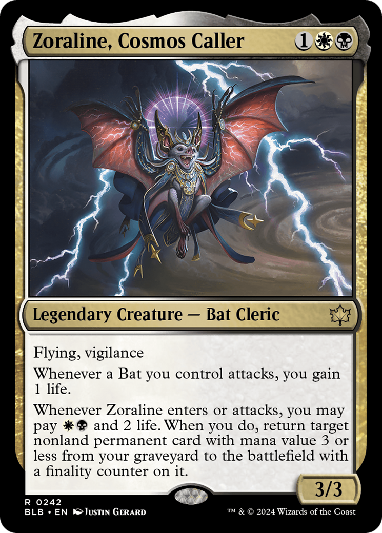 Zoraline, Cosmos Caller (BLB-242) - rare - Foil