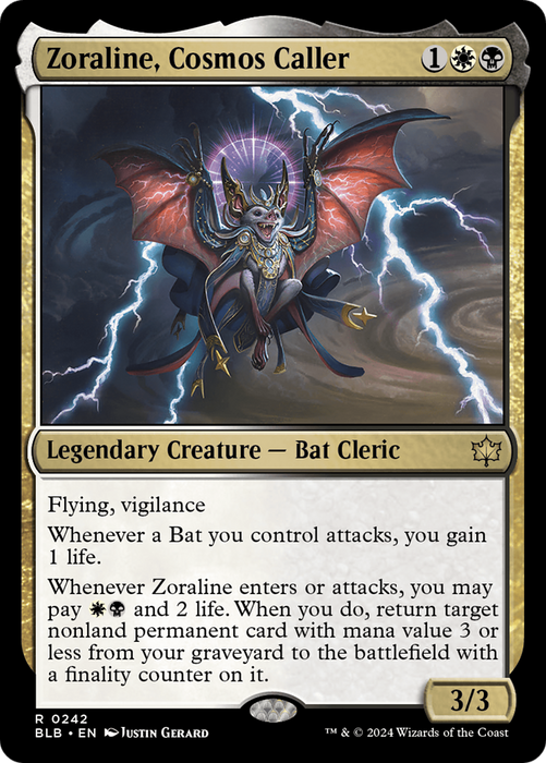 Zoraline, Cosmos Caller (BLB-242) - rare