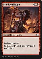 Maniacal Rage (ANB-077) - common