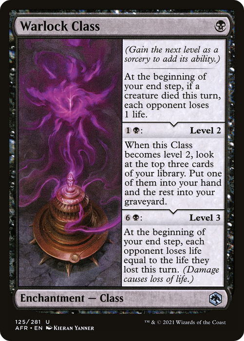 Warlock Class (AFR-125) - uncommon - Foil