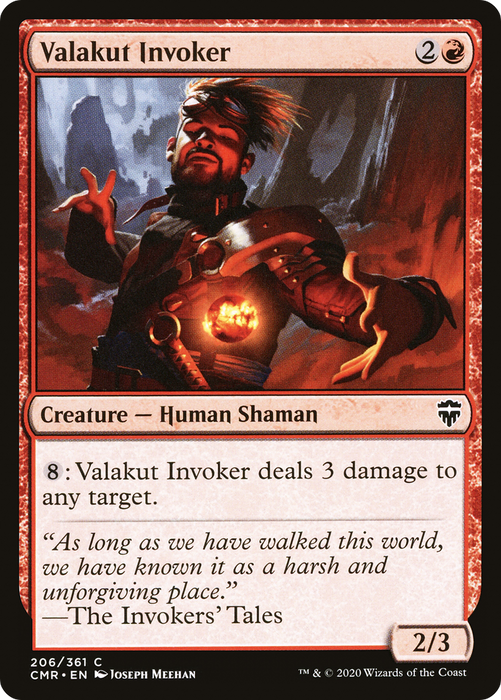 Valakut Invoker (CMR-206) - common - Foil