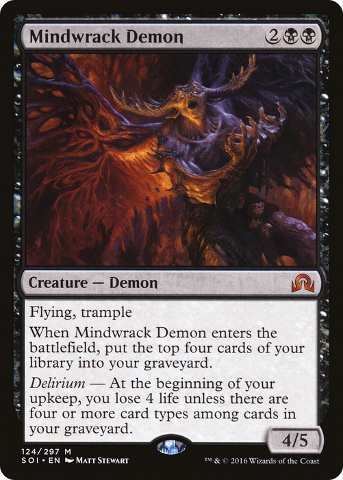 Mindwrack Demon (SOI-124) - mythic