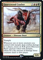 Quartzwood Crasher (PRE-201S) - rare - Foil