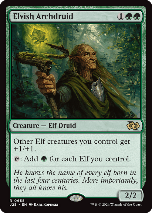 Elvish Archdruid (J25-655) - rare