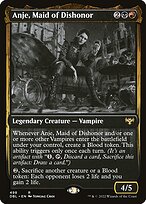 Anje, Maid of Dishonor (DBL-498) - rare - Foil