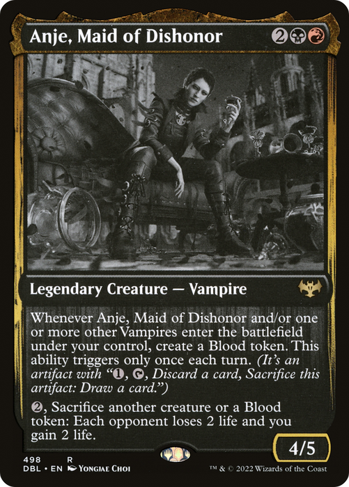 Anje, Maid of Dishonor (DBL-498) - rare