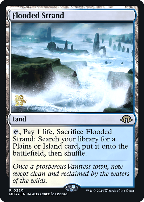 Flooded Strand (PRE-220S) - rare - Foil