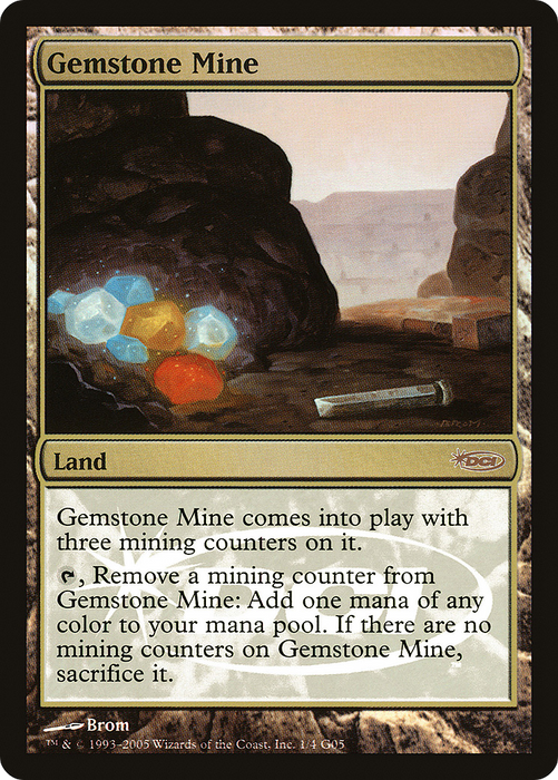 Gemstone Mine (JDG-001) - rare - Foil