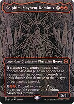 Solphim, Mayhem Dominus (ONE-354) - mythic (Borderless) - Foil