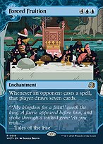 Forced Fruition (WOT-018) - rare: (Showcase) (Borderless) - Foil