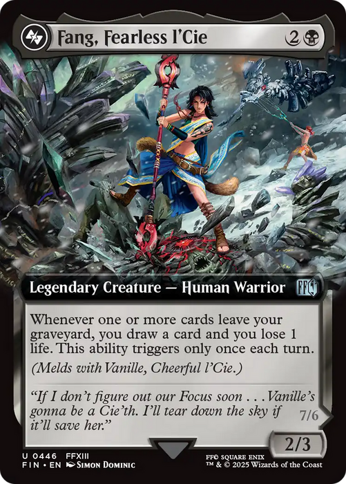 Fang, Fearless l'Cie (Extended Art) (FIN-446) - mythic