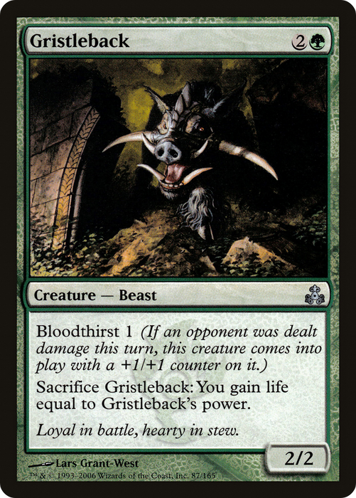 Gristleback (GPT-087) - uncommon