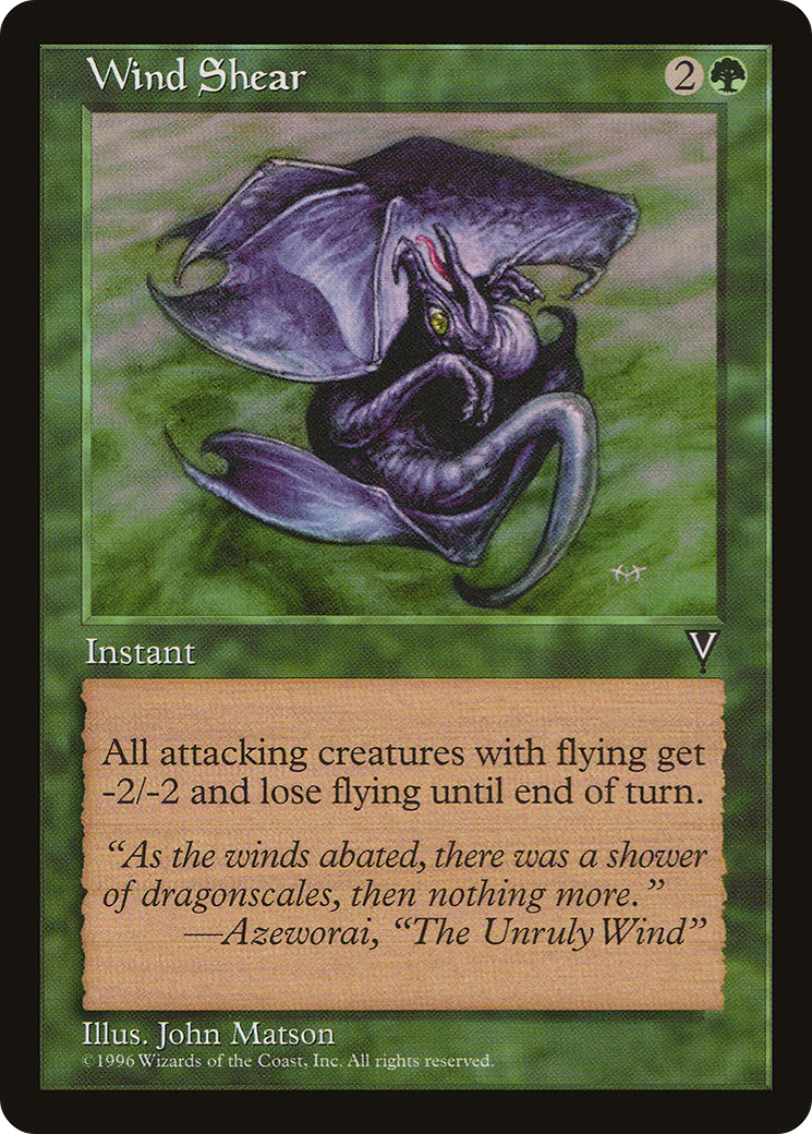 Wind Shear (VIS-125) - uncommon