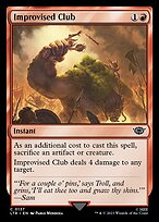 Improvised Club (LTR-137) - common - Foil