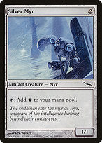 Silver Myr (MRD-241) - common - Foil