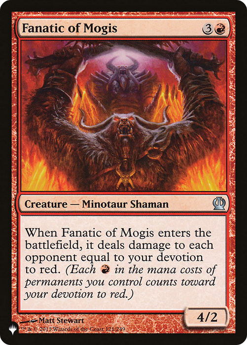 Fanatic of Mogis (LIST-THS-121) - uncommon