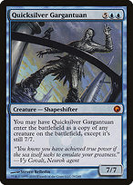 Quicksilver Gargantuan (SOM-039) - mythic
