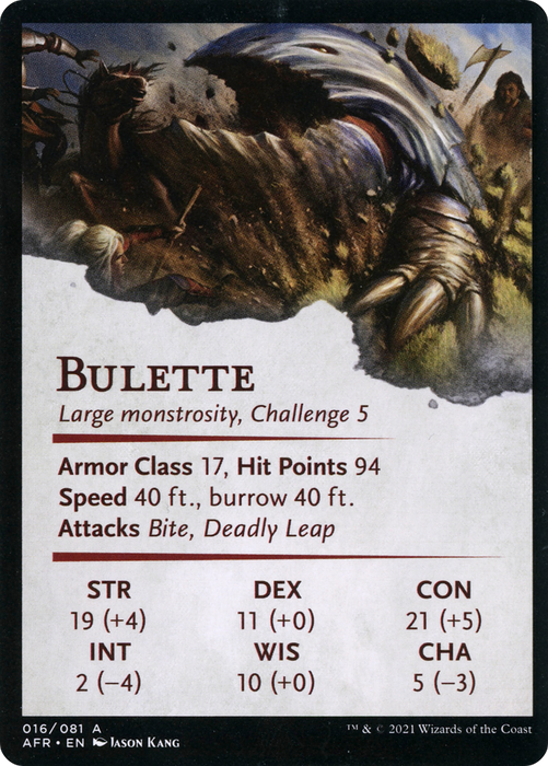 Bulette // Bulette (AAFR-016) - common (Borderless)