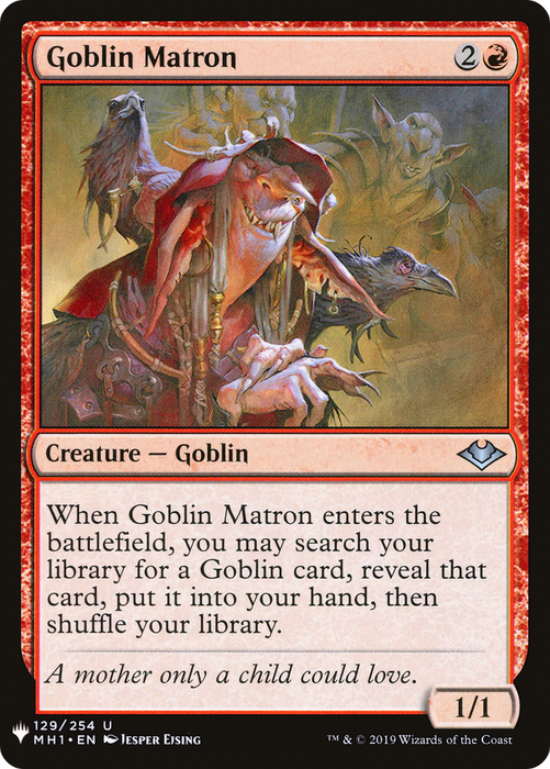 Goblin Matron (LIST-MH1-129) - uncommon