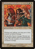 Serra's Liturgy (USG-049) - rare