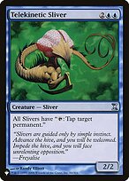 Telekinetic Sliver (LIST-TSP-84) - uncommon