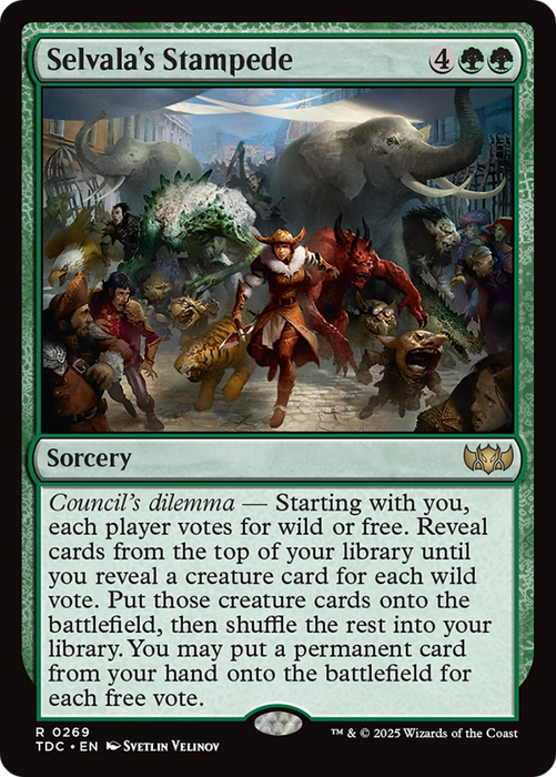 Selvala's Stampede (TDC-269) - rare