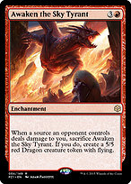 Awaken the Sky Tyrant (PZ1-054) - rare - Foil