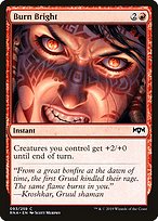Burn Bright (RNA-093) - common