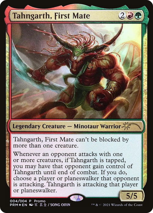 Tahngarth, First Mate (UMP-004) - rare - Foil