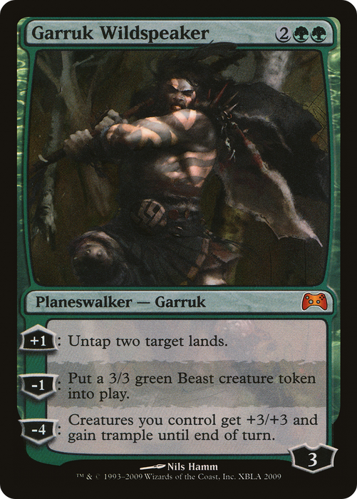 Garruk Wildspeaker (MEDIA-001) - mythic - Foil