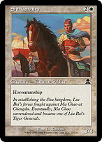 Shu Cavalry (ME3-023) - common - Foil