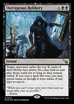 Outrageous Robbery (MKM-097) - rare - Foil