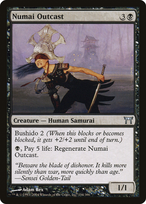 Numai Outcast (CHK-134) - uncommon - Foil